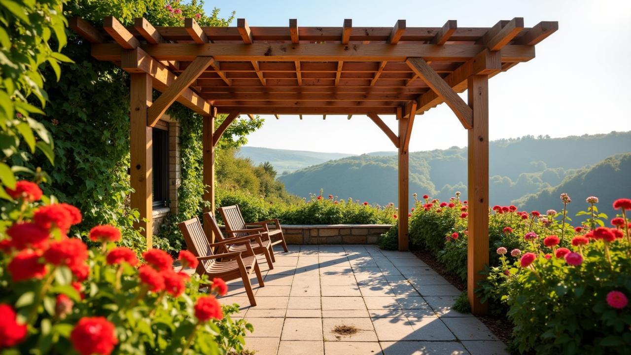Comment installer une pergola en Alsace pour profiter de sa terrasse en toute saison