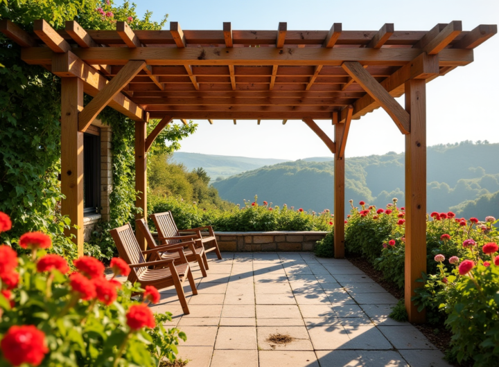 Comment installer une pergola en Alsace pour profiter de sa terrasse en toute saison