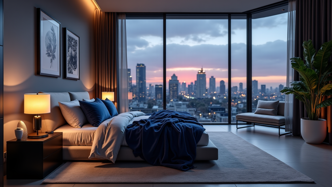 L'élégance du sommeil : Quand la couverture lestée devient un objet d'art dans votre chambre