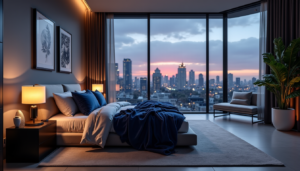 L'élégance du sommeil : Quand la couverture lestée devient un objet d'art dans votre chambre