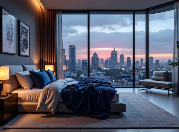 L'élégance du sommeil : Quand la couverture lestée devient un objet d'art dans votre chambre