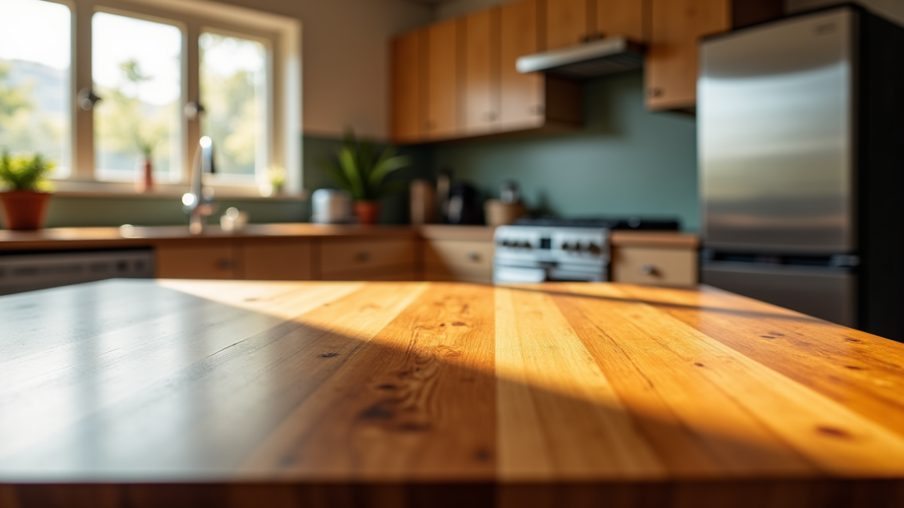 comment choisir un plan de travail en bois pour une cuisine durable et élégante